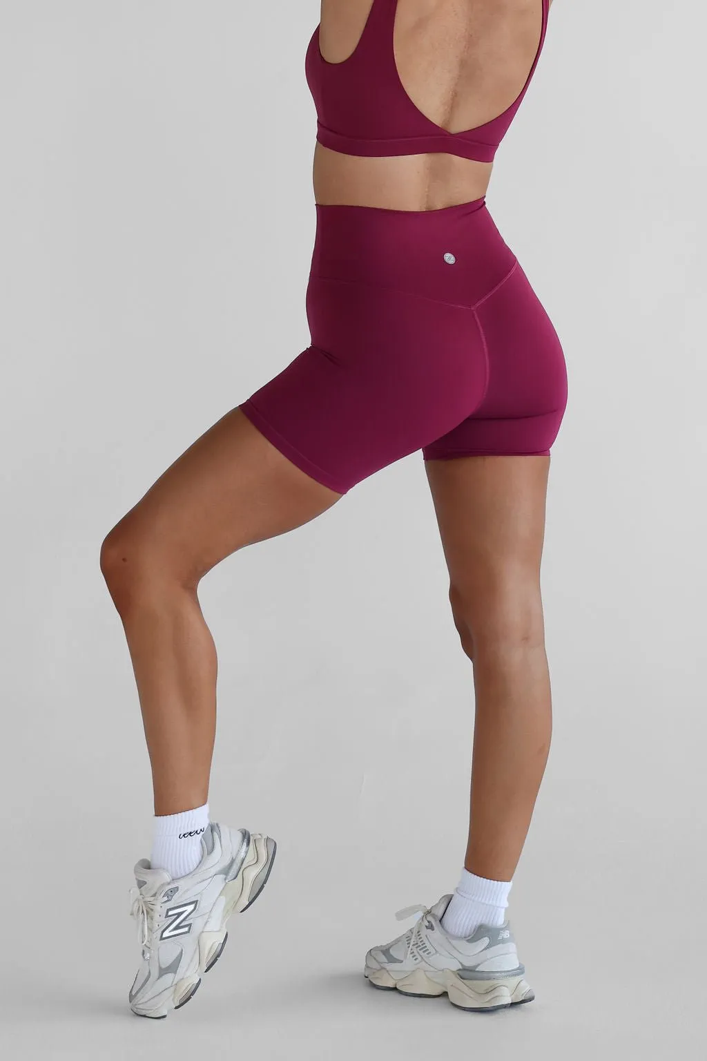 SCULPT Bike Shorts - Sangria