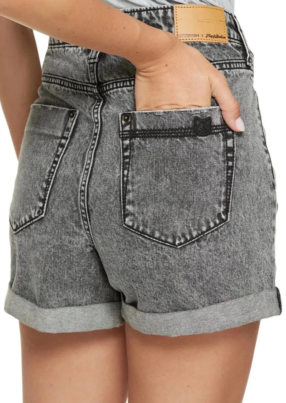 Signature Pocket Denim Shorts