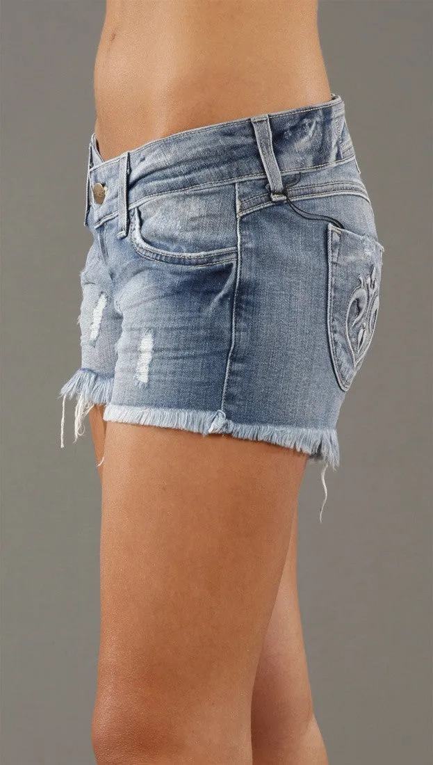 Siwy Denim Camilla Cutoff Shorts in Loveless