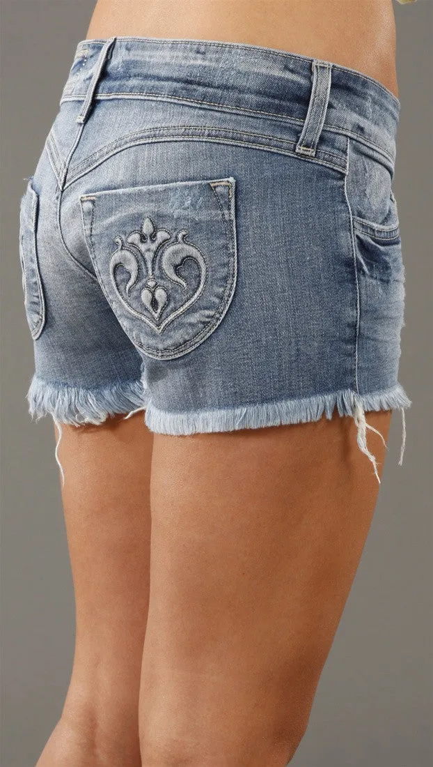 Siwy Denim Camilla Cutoff Shorts in Loveless