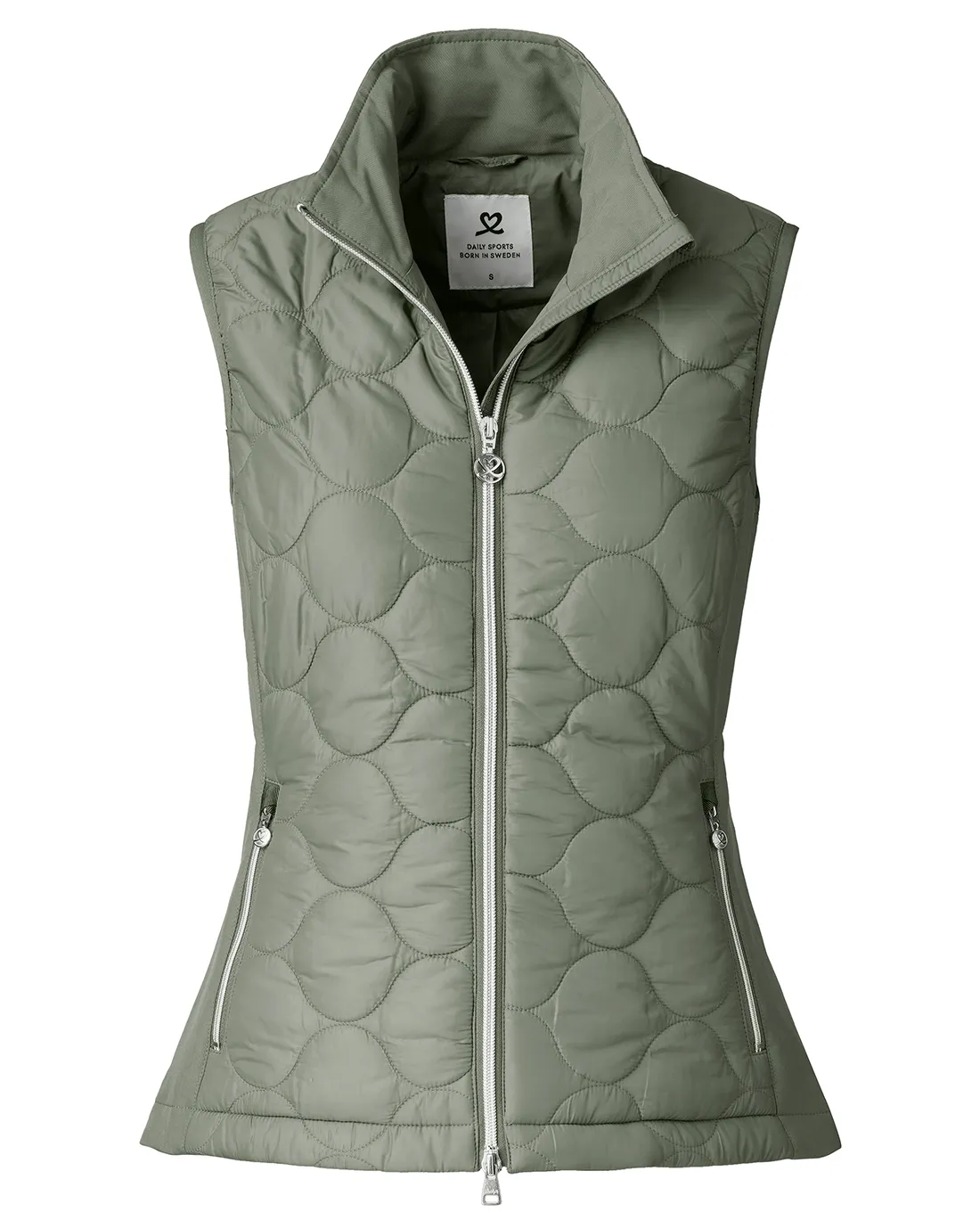 SIZE XS - DAILY SPORTS Bonnie Padded Vest 400 Moss