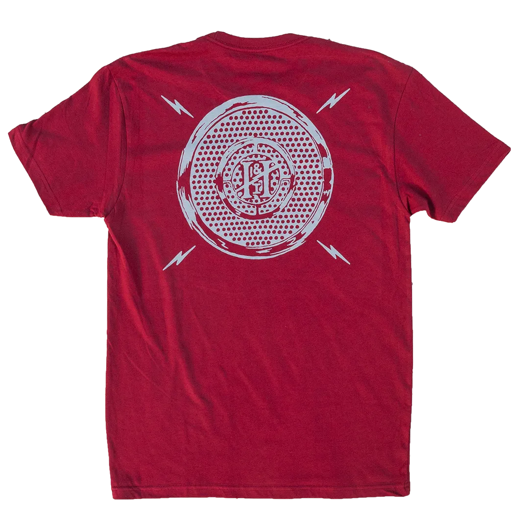 Sound The 'Q' - Cardinal Tee