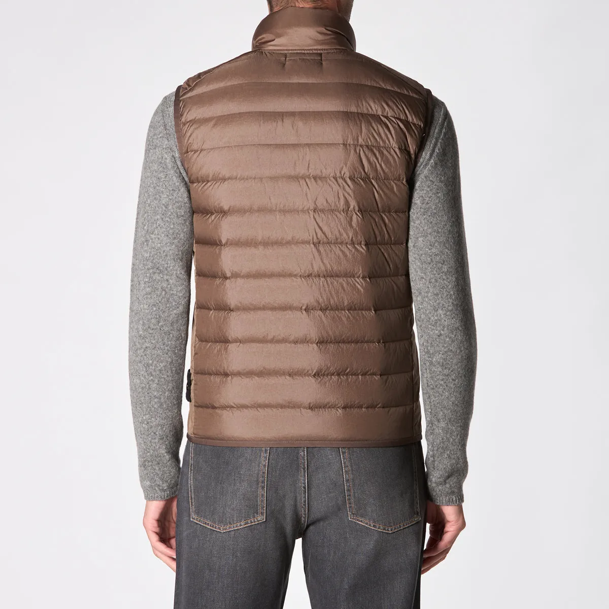 STONE ISLAND VEST 8115G0724 A0075 BROWN