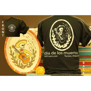 T-Shirt - Guitar Mariachi | Day of the Dead