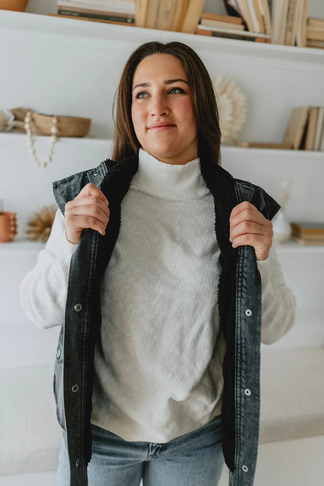 The Audrey Denim Vest