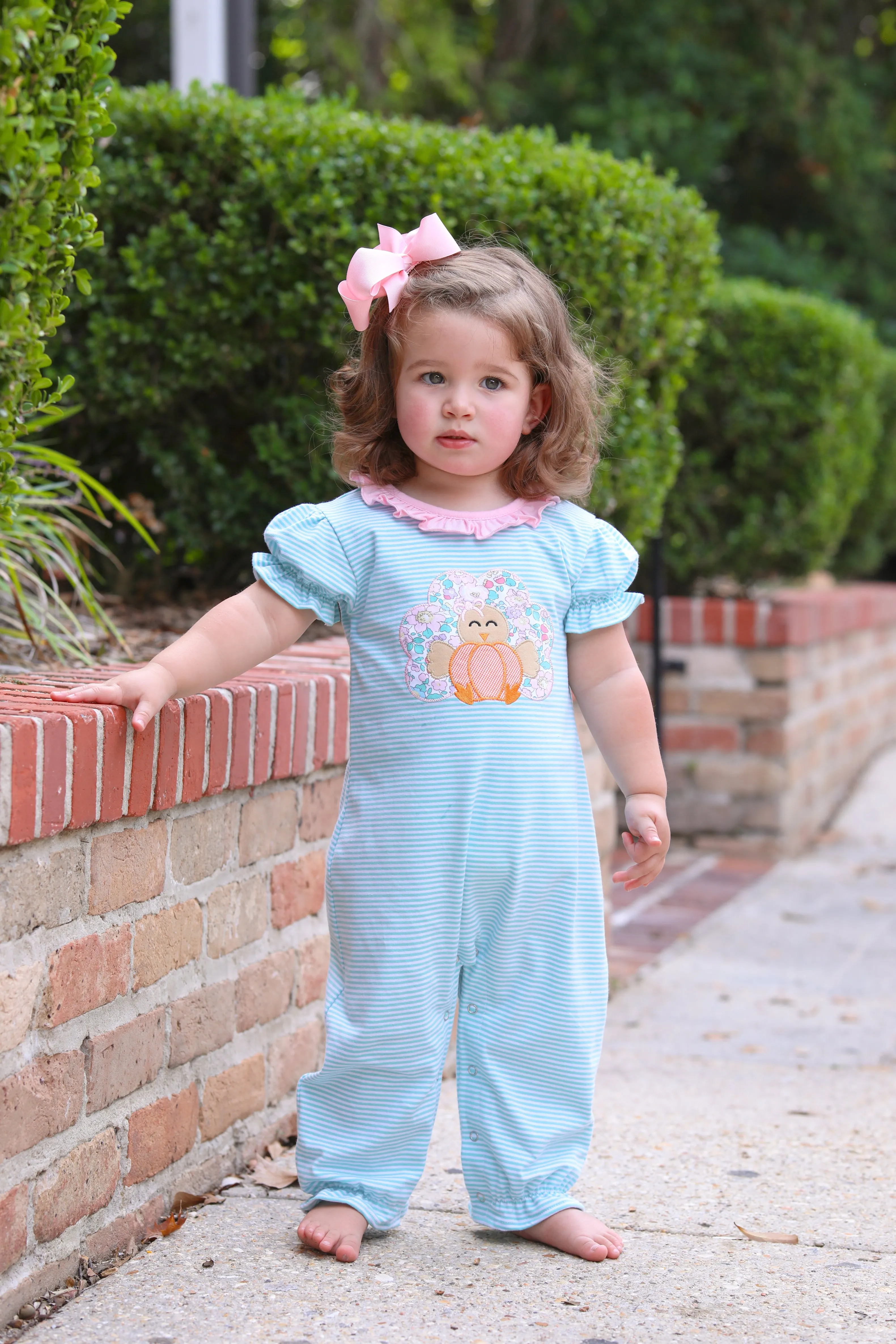 Turkey Ruffle Romper