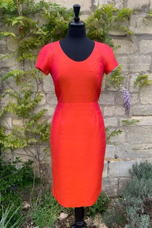 Vera Dress in Flame 8-10