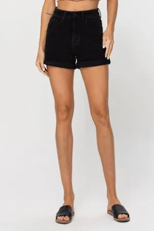 Vervet Mom Black Shorts