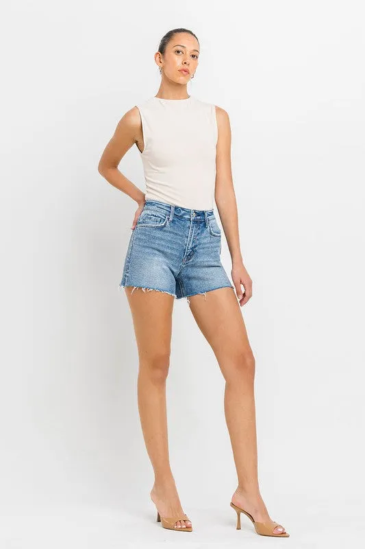 VERVET: Tailgate Queen High Rise Shorts