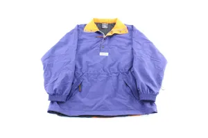 Women's Vintage Adidas Purple & Orange Windbreaker Jacket