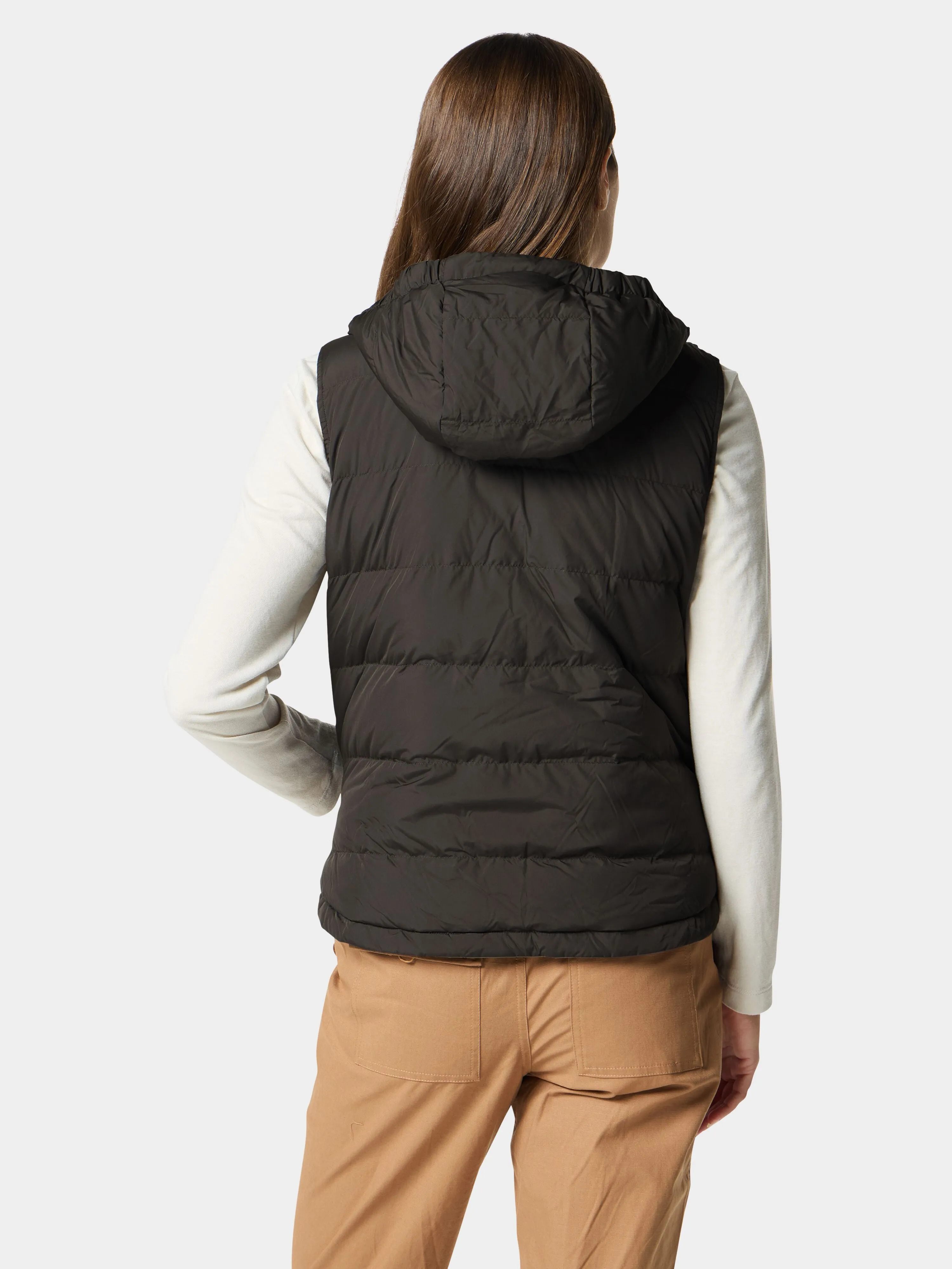 W's DryDown Reversible Vest - Moss/Raven